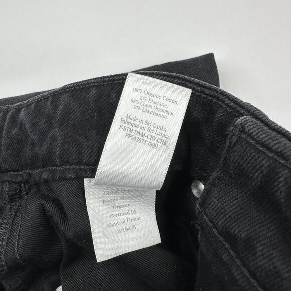 Everlane Women's NWT Black The Curvy Cheeky Minimalist Jean W25-26.25/L26.4 - Picture 7 of 12